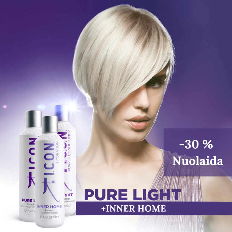 Nuolaida plaukų priežiūros produktų rinkiniui PURE LIGHT